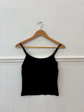 Golden Butter Essential Camisole in Black